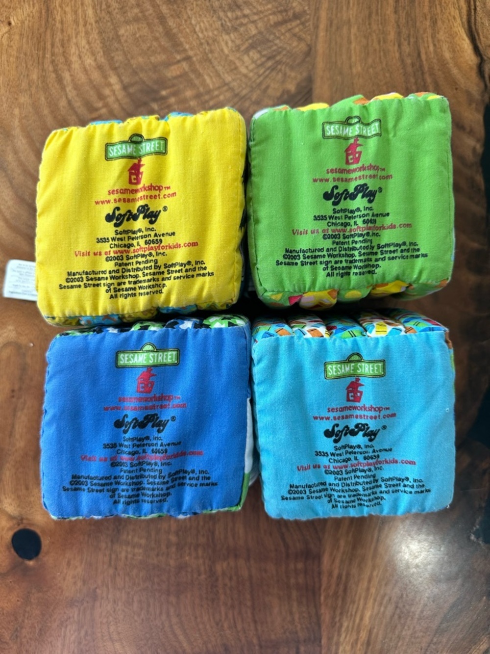 Vintage Y2K Sesame Street Small Plush Books Set of 4 - Picture 6 of 12